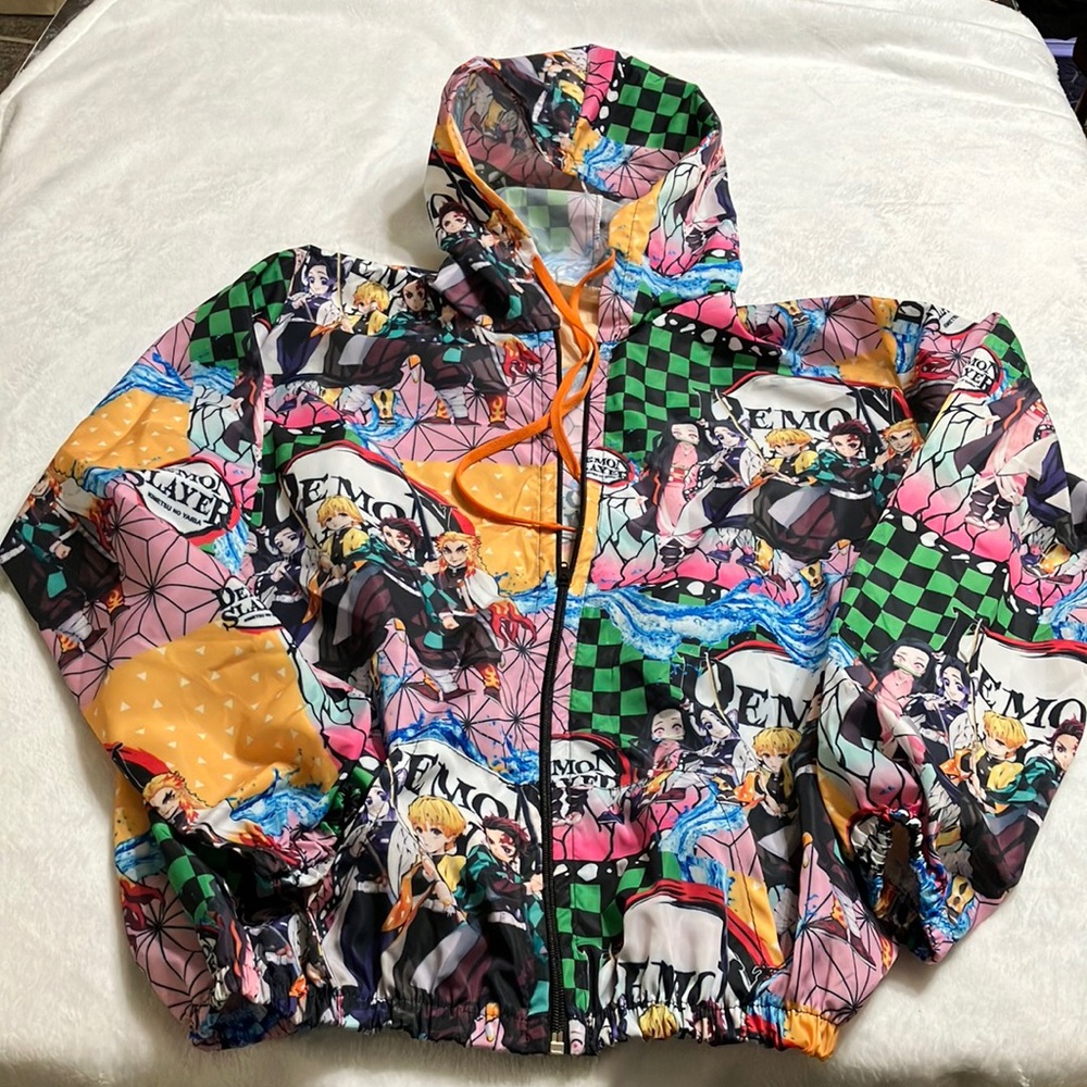 Demon Slayer Wind Breaker Jacket